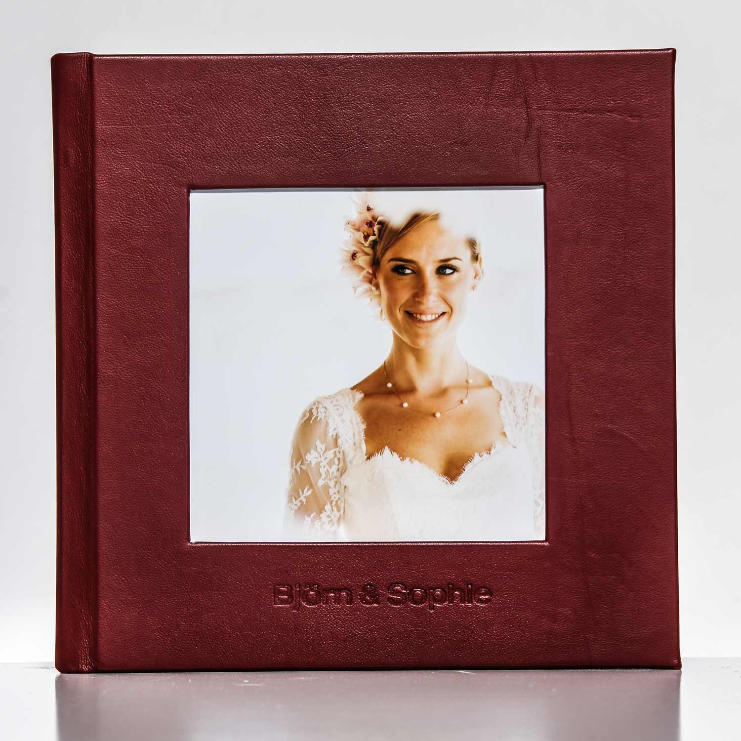 Silverbook 20x20cm with Cover Window