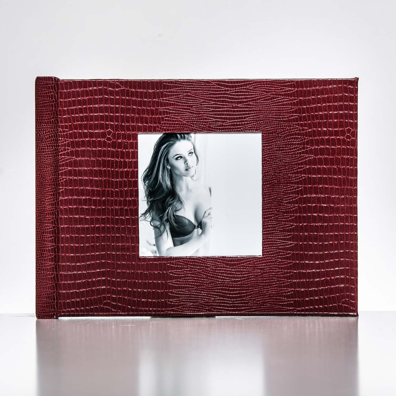 Silverbook x15cm With Cover Window