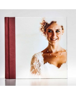 Silverbook 20x20cm with Canvas
