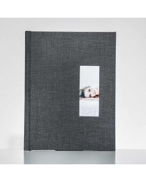Silverbook 22,5x30cm with Portrait Window