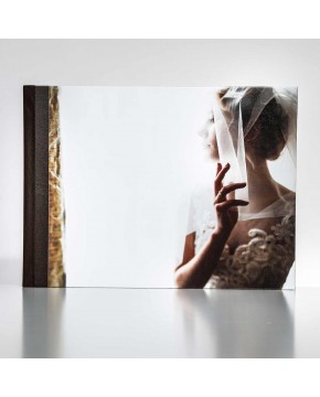 Silverbook 40x30cm with Leather-look