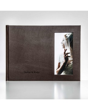 Silverbook 40x30cm with Portrait Window