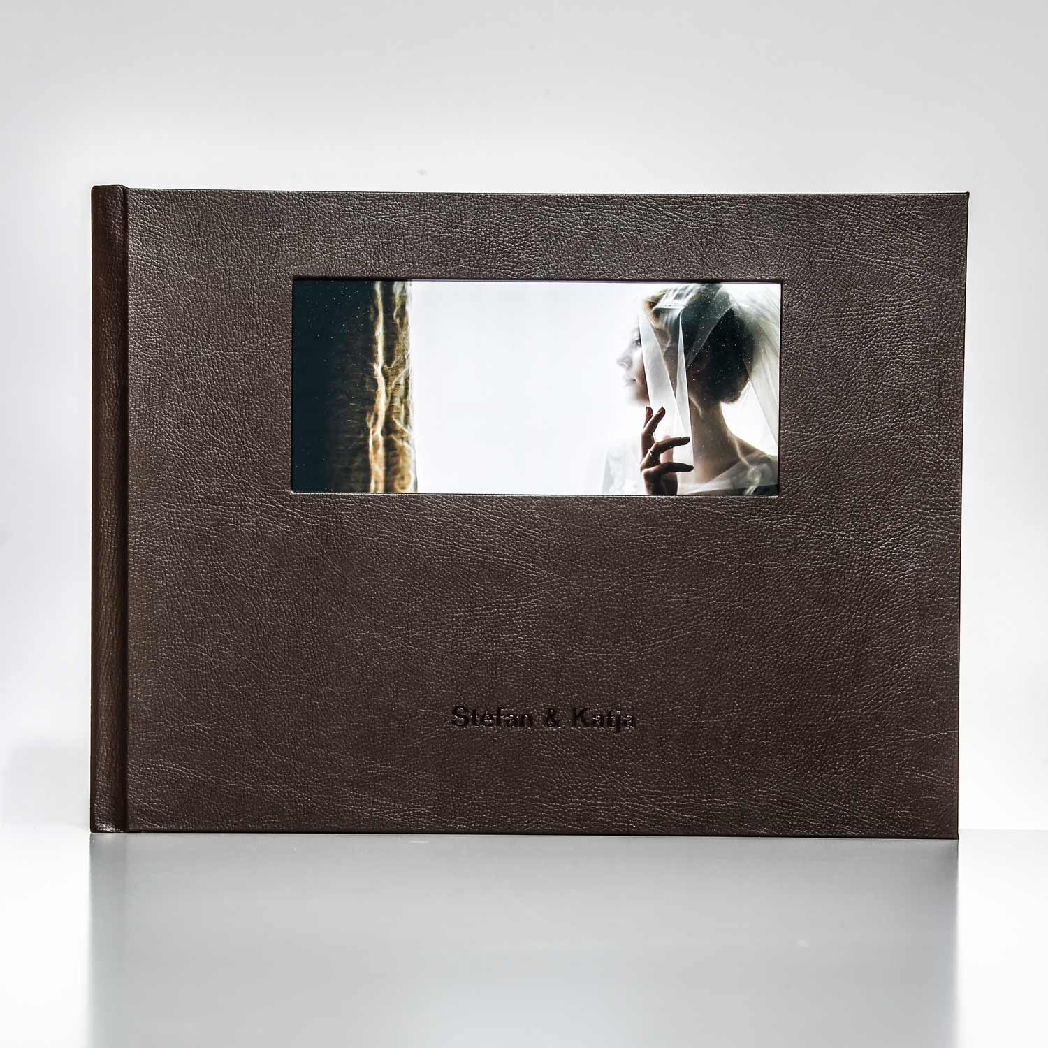 Silverbook 40x30cm mit Querformat Fenster