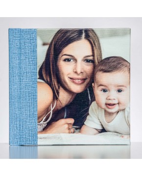 Silverbook 15x15cm mit Canvas