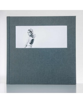 Silverbook 30x30cm mit Querformat Fenster