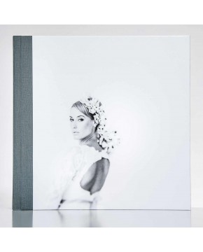 Silverbook 30x30cm mit Leder-Optik