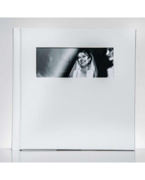 Silverino 20x20cm mit Querformat Fenster
