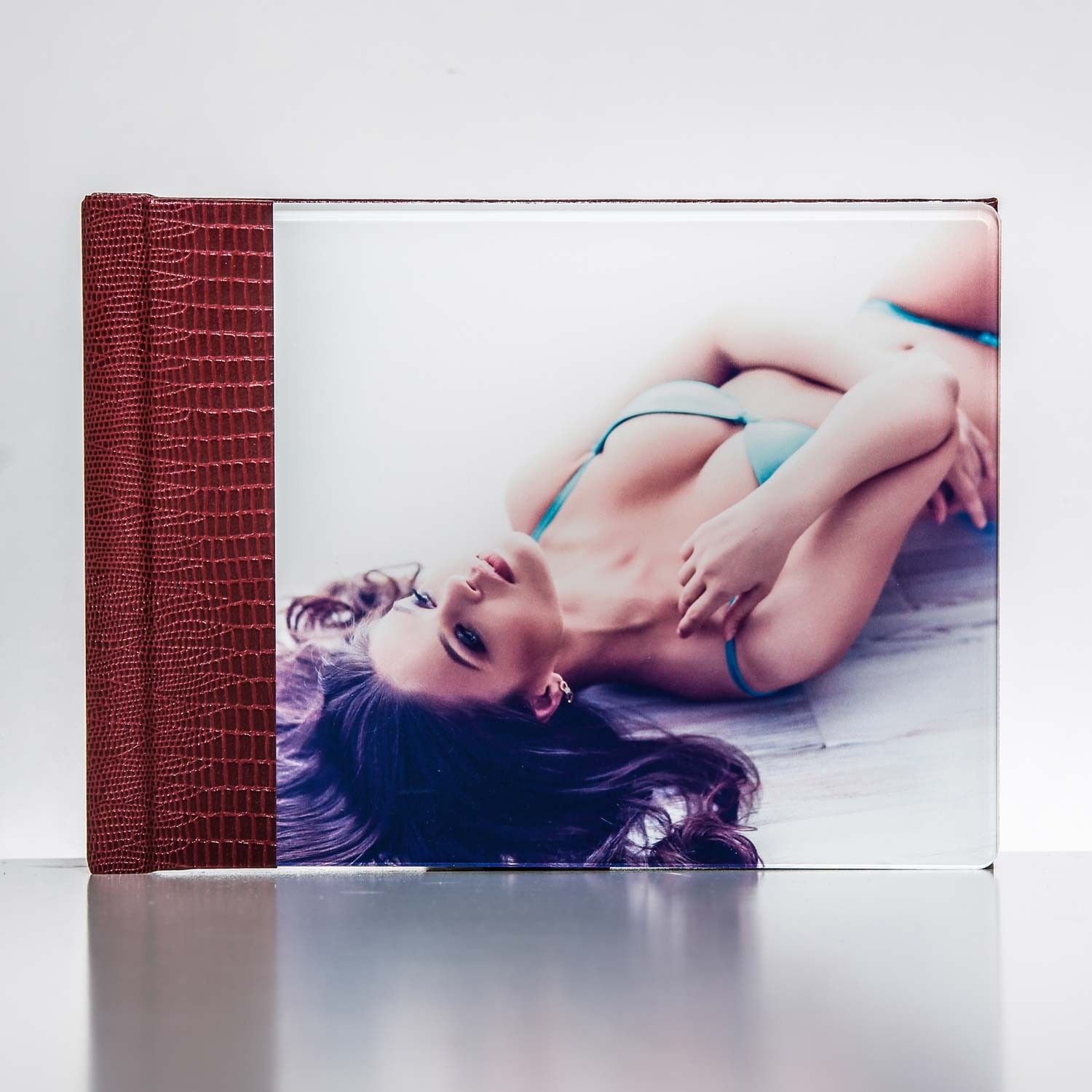 Silverbook 20x15cm met Volledig acrylglas oppervlak