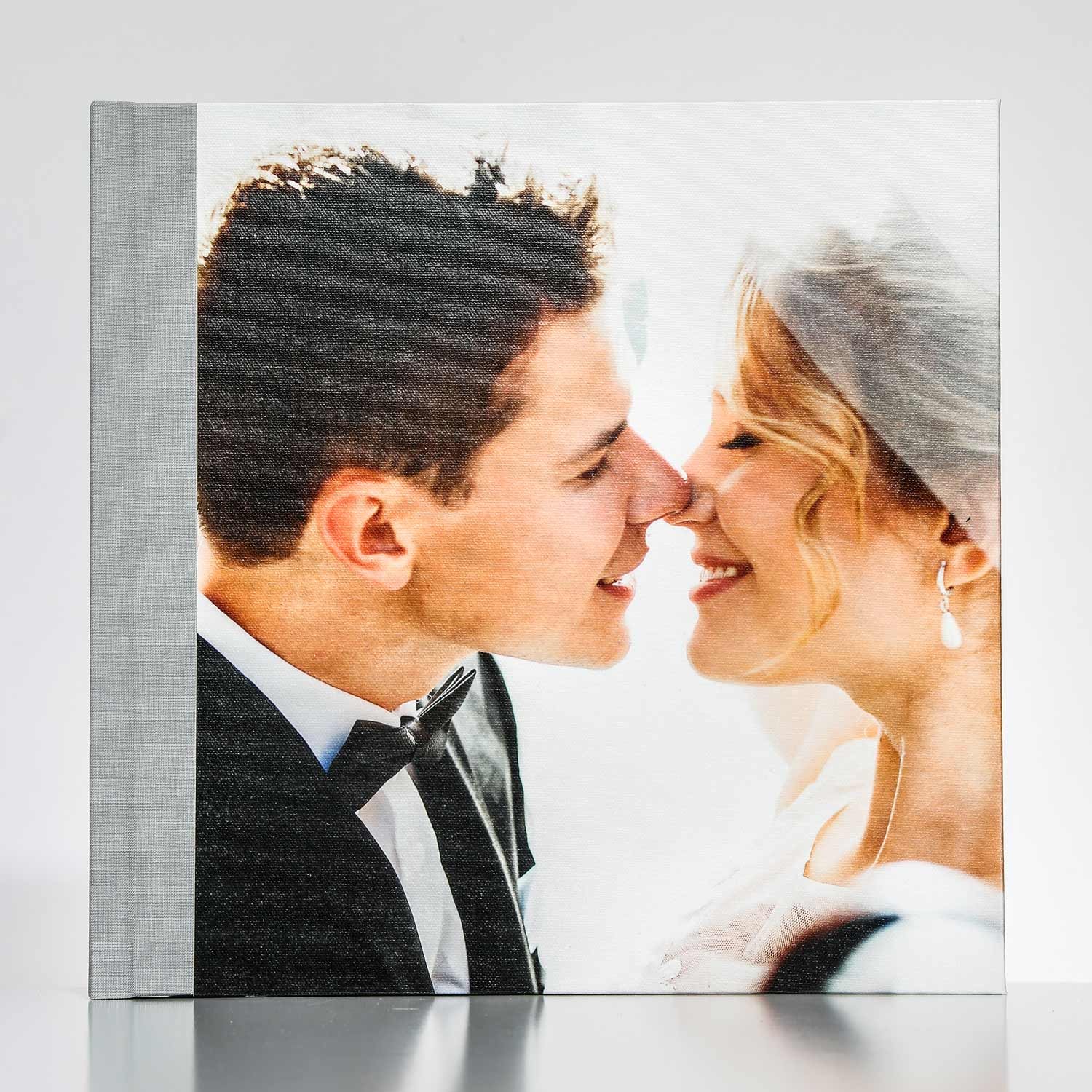 Silverino 30x30cm met Canvas-oppervlak