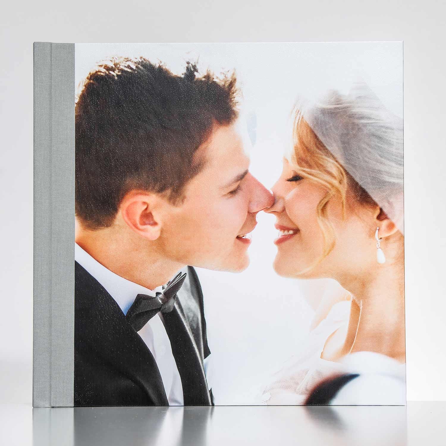 Silverino 30x30cm met Leer-oppervlak