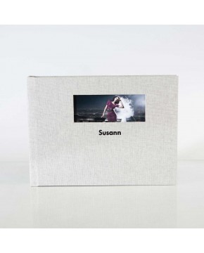 Silverbook 30x20cm met Venster in Liggend formaat
